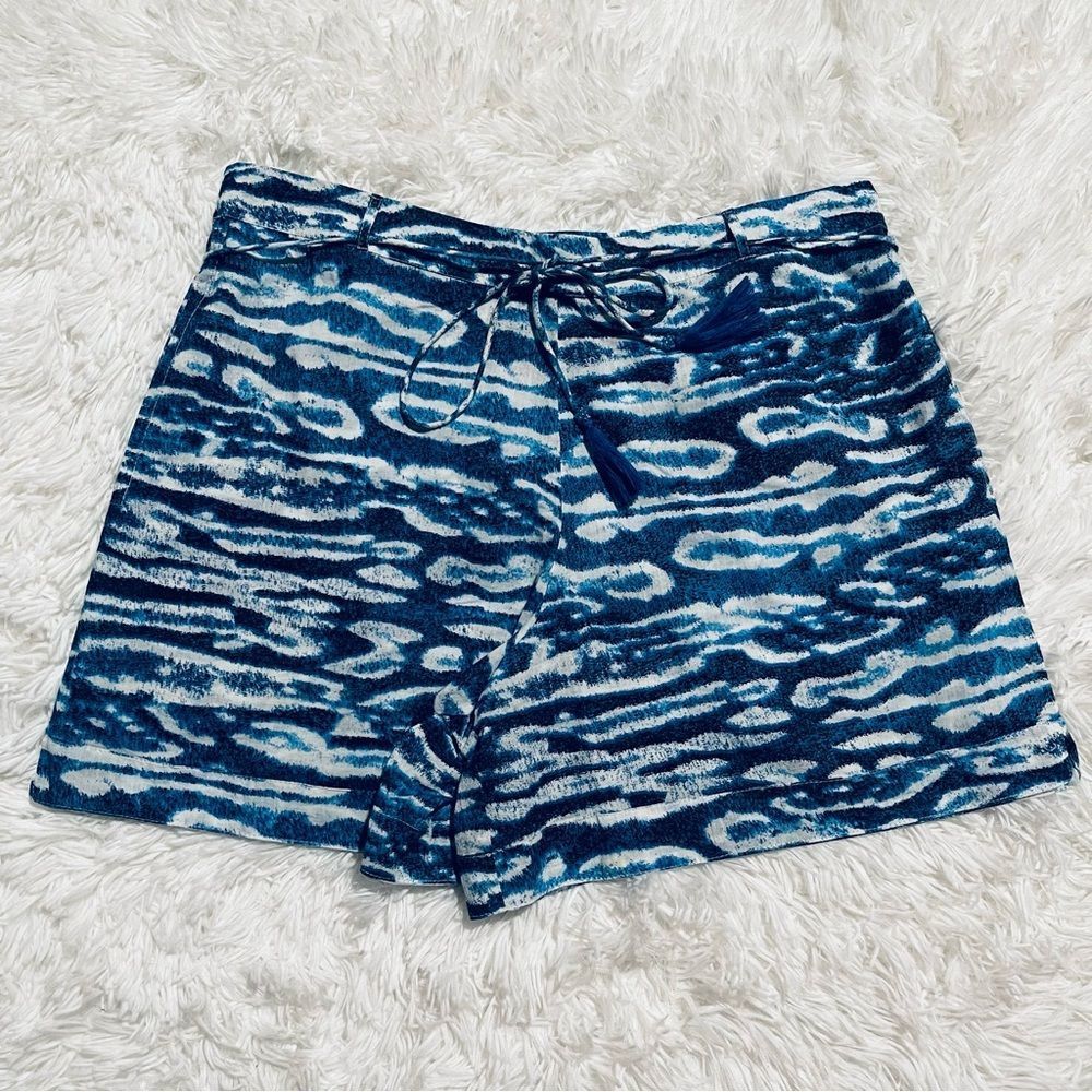 Samson Blue Patterned lightweight pull on shorts Large - Picture 4 of 16